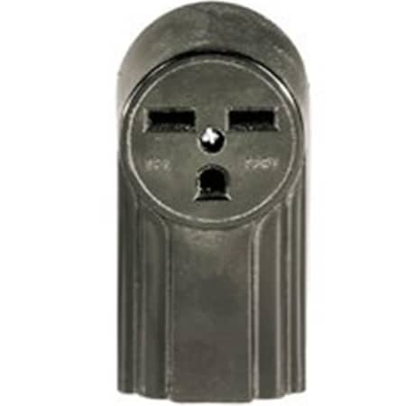 Eaton Wiring Devices 30 Amp 3 Wire Surface Ground Receptacle 2 Pole 6875025